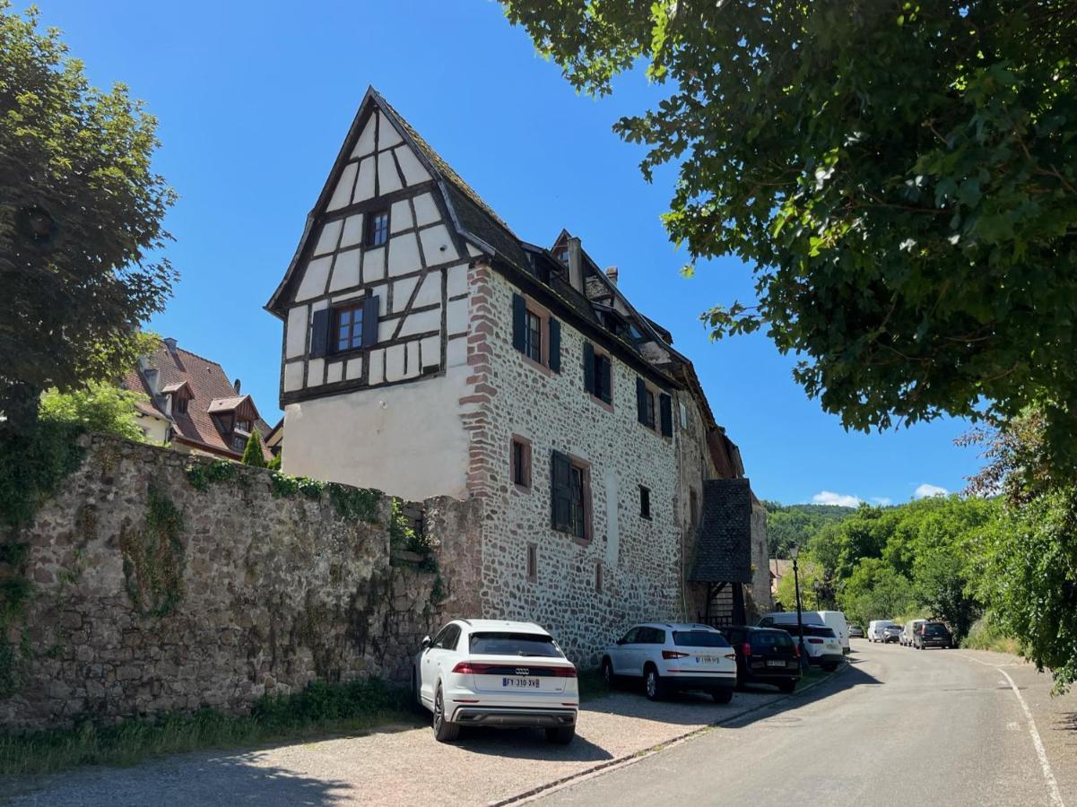 Domaine La Cour Des Nobles - Demeure, Maison Et Appartements Au Coeur De Riquewihr Zewnętrze zdjęcie