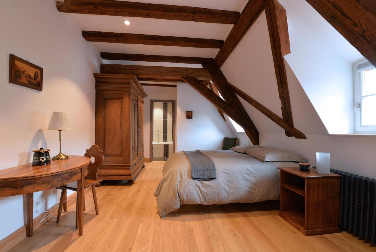 Domaine La Cour Des Nobles - Demeure, Maison Et Appartements Au Coeur De Riquewihr Zewnętrze zdjęcie
