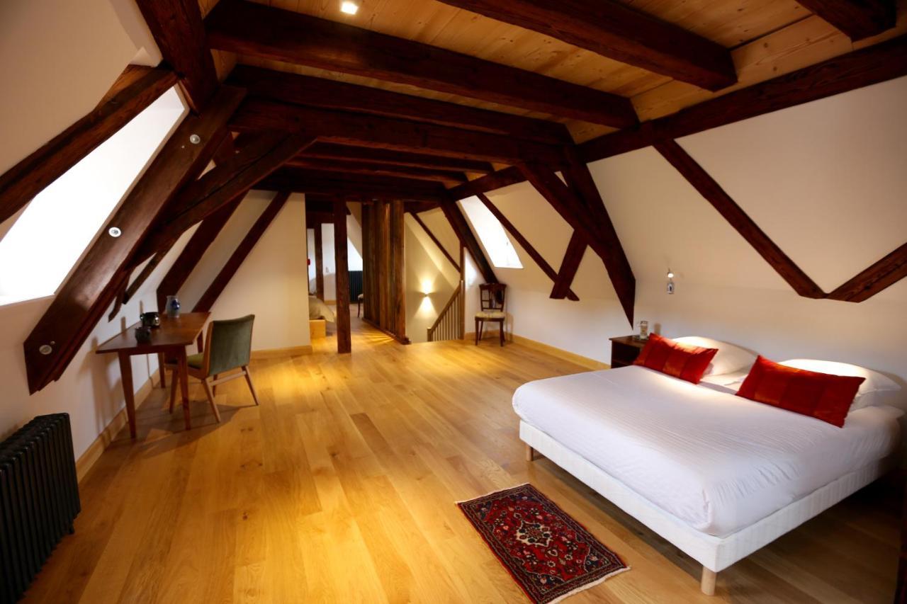 Domaine La Cour Des Nobles - Demeure, Maison Et Appartements Au Coeur De Riquewihr Zewnętrze zdjęcie